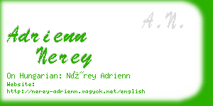 adrienn nerey business card